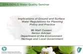 EPA/DEHLG Water Quality Seminar