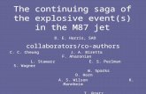 The continuing saga of the explosive event(s) in the M87 jet D. E. Harris, SAO