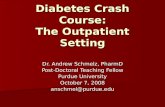 Diabetes Crash Course: The Outpatient Setting