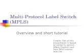 Multi-Protocol Label Switch (MPLS)