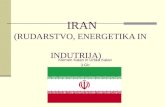 IRAN (RUDARSTVO, ENERGETIKA IN                       INDUTRIJA)