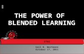 The Power of  blended learning