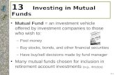 13     Investing in Mutual Funds