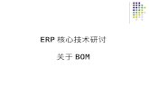 E RP 核心技术研讨 关于 BOM