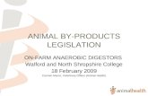 ANIMAL BY-PRODUCTS LEGISLATION