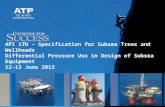 API 17D – Use of Differential Pressure in Subsea Equipment Design
