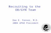 Recruiting to the  OB/GYN Team