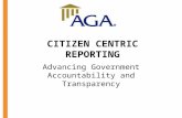 CITIZEN CENTRIC REPORTING