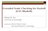 Extended Static Checking for Haskell (ESC/Haskell)