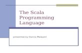 The Scala Programming Language
