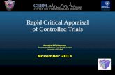 Rapid Critical Appraisal of Controlled Trials