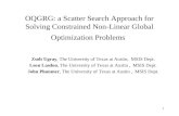 OQGRG: a Scatter Search Approach for Solving Constrained Non-Linear Global Optimization Problems