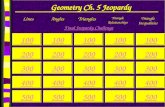 Geometry Ch. 5 Jeopardy
