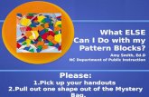 What ELSE Can I Do with my Pattern Blocks?