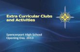 Extra Curricular Clubs and Activities