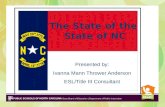 The State of the  State of NC