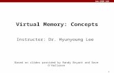 Virtual Memory: Concepts