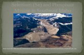 Selenium (Se) and Phosphate Mining in Southeast Idaho