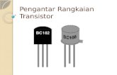 Pengantar Rangkaian  Transistor