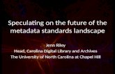 Speculating on the future of the metadata standards landscape
