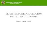 EL SISTEMA DE PROTECCIÓN SOCIAL EN COLOMBIA