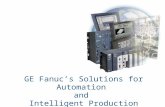 GE Fanuc’s Solutions for Automation  and  Intelligent Production Management