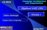 Outline Introduction Version 1  EMY CPU :  Pipelined  EMY CPU