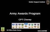 Army Awards Program