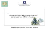 Legal rights and compensation schemes for NOR veterans