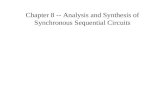 Chapter 8 -- Analysis and Synthesis of Synchronous Sequential Circuits