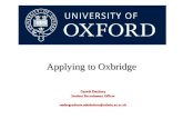 Applying to Oxbridge