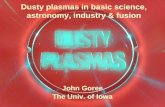 Dusty plasmas in basic science, astronomy, industry & fusion