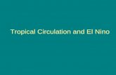 Tropical Circulation and El Ni no