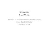 Seminar 1.4.2014.