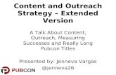 Content and Outreach Strategy – Extended Version