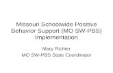 Missouri Schoolwide Positive Behavior Support (MO SW-PBS) Implementation