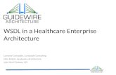 WSDL in a Healthcare Enterprise Architecture