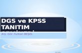DGS ve KPSS TANITIM SEMİNERİ