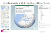 Landtagswahl 2013 Landkreis Rosenheim