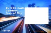 EU GDS Code of Conduct : State of Play