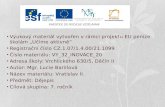 Výukový  materiál vytvořen v rámci projektu EU peníze školám „Učíme aktivně“