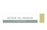 Active vs. passive