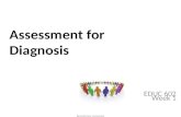 Assessment for Diagnosis