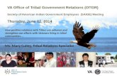 VA Office of Tribal Government Relations (OTGR)