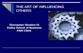 THE ART OF INFLUENCING OTHERS