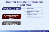 Search Engine Strategies : Road Map