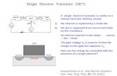 Single  Electron  Transistor  (SET)