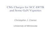CM x  Charges for SCC-DFTB and Some GaN Vignettes