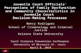 Nancy Rodriguez School of Criminology and Criminal Justice Arizona State University