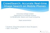 CrowdSearch: Accurate Real-time Image Search on Mobile Phones